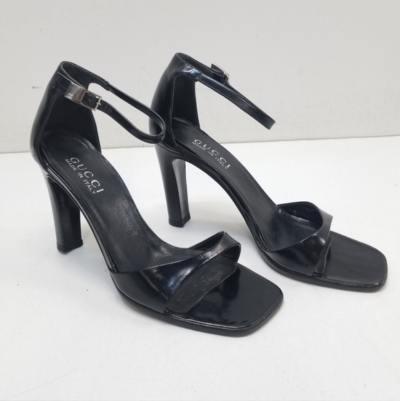 Gucci Shoes - Gucci Sandal Heel. Black Gucci heel. Women's size 7. Size 7.
